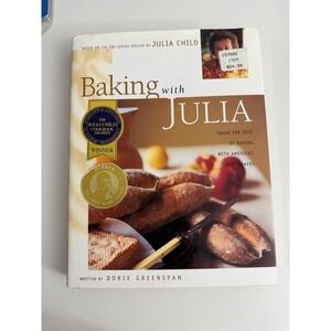 Baking with Julia Cookbook Dorie Greenspan Julia Child PBS Series Hardcover